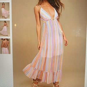 Free People These Days Lavender Maxi